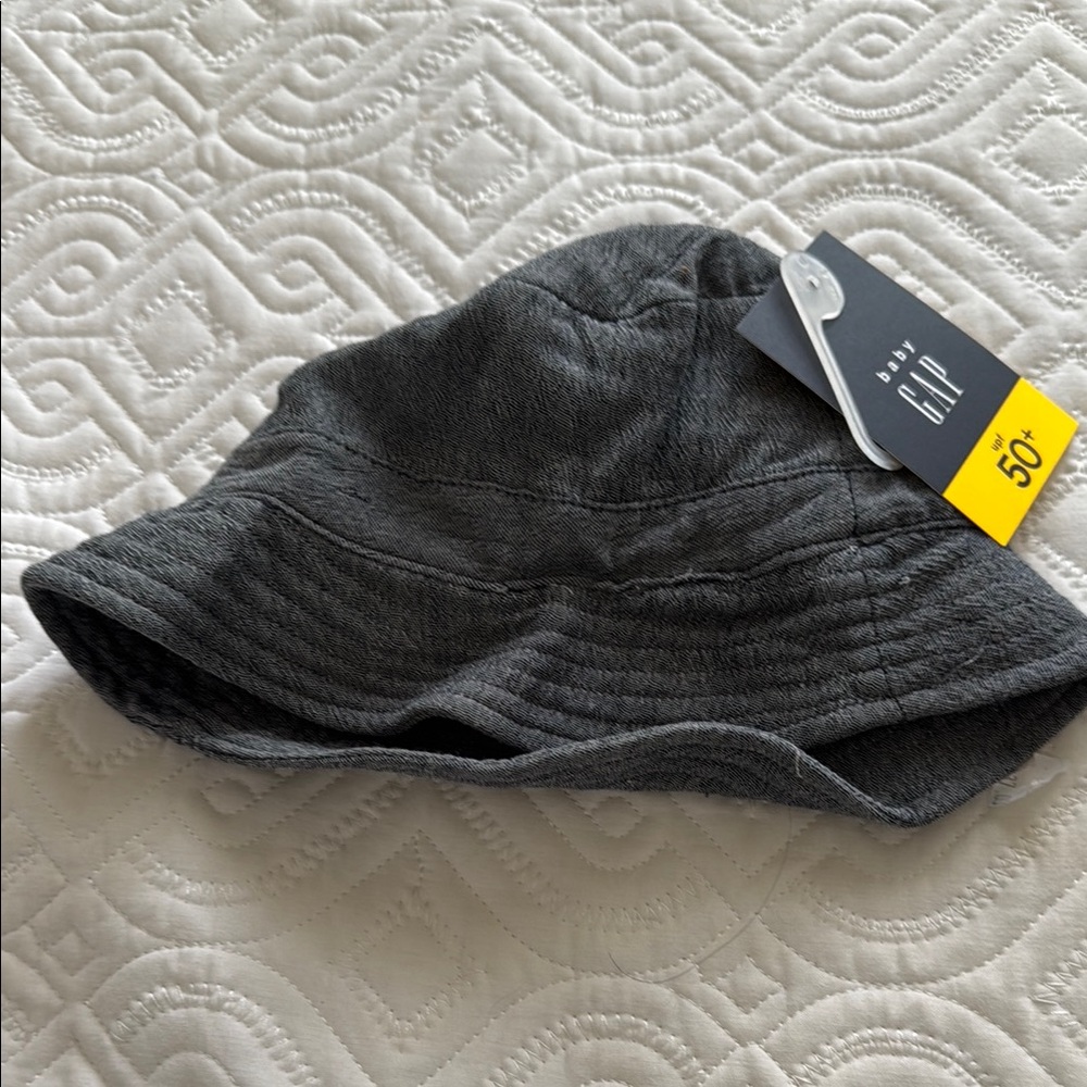 Gray Bucket Hat with UV Protection